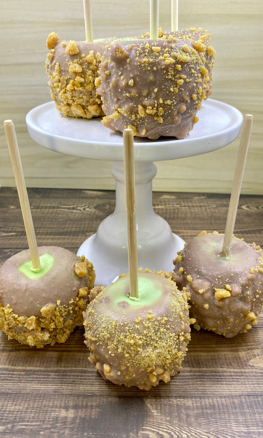 Caramel Candy Apple Candles
