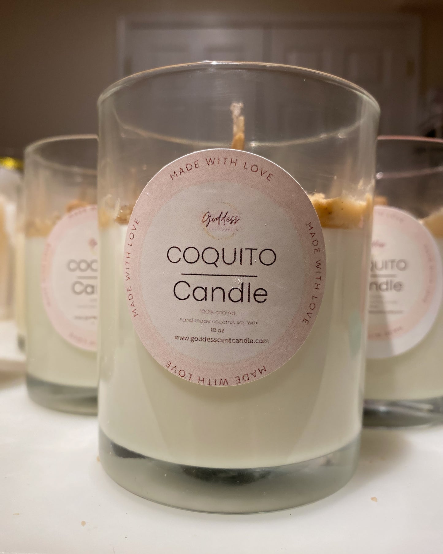 Coquito Candle